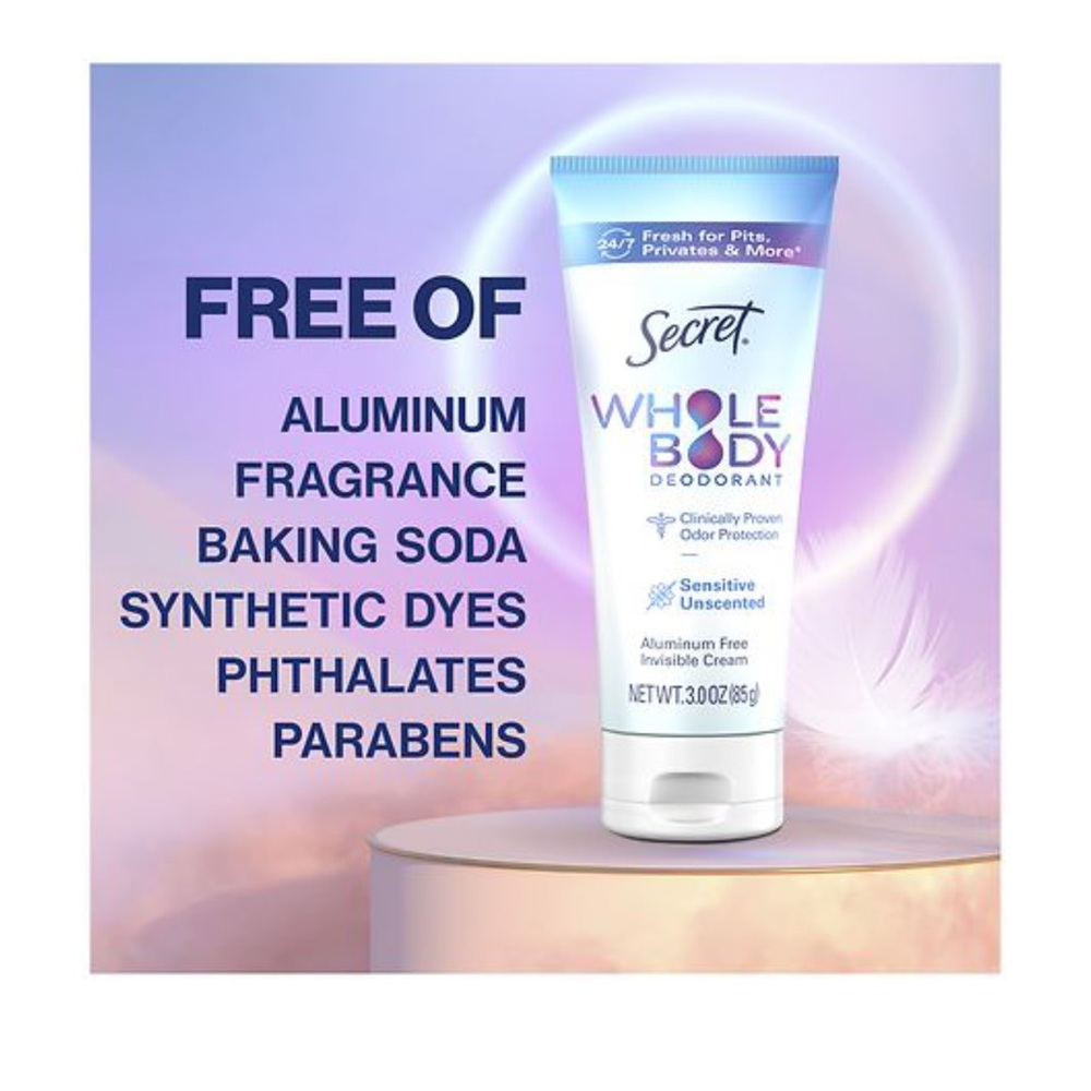 Whole Body Deodorant - Blue and White